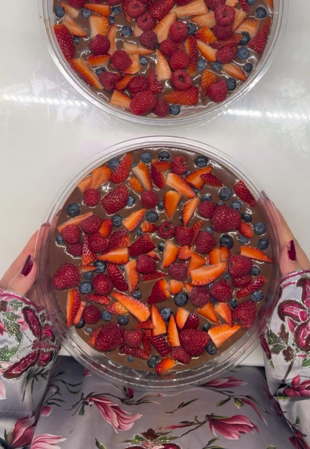 Chocolate pudding 🩷 🍫  للطلب عبر الموقع فالبايو💕#treati #explore #تريتي #تراميسو #اقوى_براونيز_فالعالم 