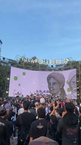 KUNTO AJI SKIN ANAK PONPES 🤣 @SynchronizeFest live report synchronize fest 2025 