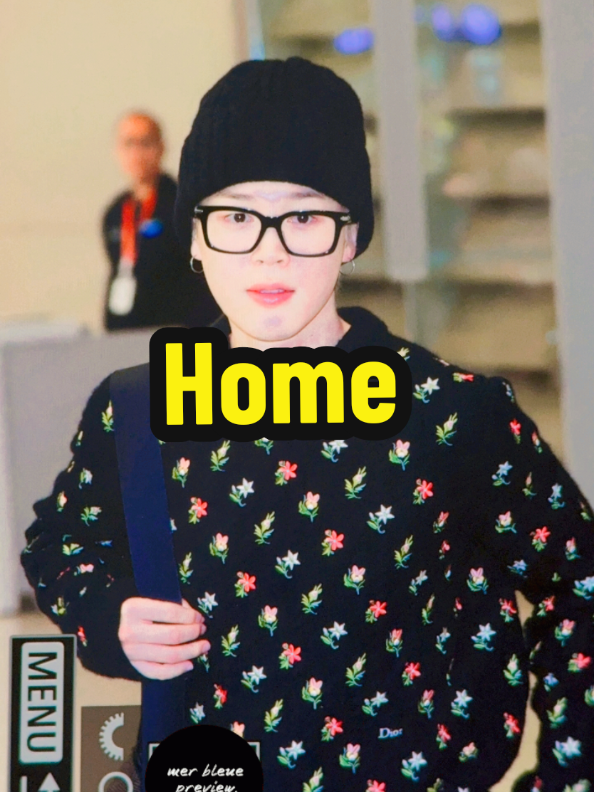 Jimin, our sexy and dashing DIOR global ambassador safely arrived in South Korea!  WELCOME HOME JIMIN DIOR GLOBAL AMBASSADOR JIMIN #JiminxDior #DiorSS26 #PFW #jimin #dior 