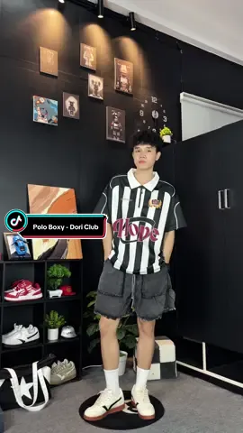 Polo Boxy - Dori Club #outfit #phoidonam #polo #aopolo #poloboxy 