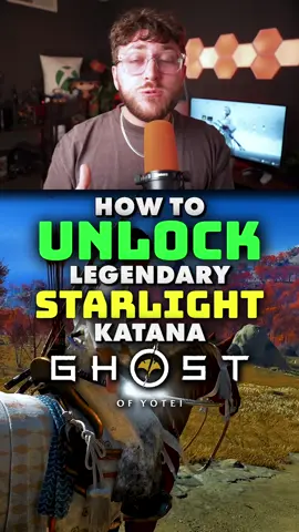 How to UNLOCK the LEGENDARY Starlight Katana in Ghost of Yotei.. 😳 #GhostOfYotei #WhatToPlay #ghostoftsushima #PlayStation #NewGame 