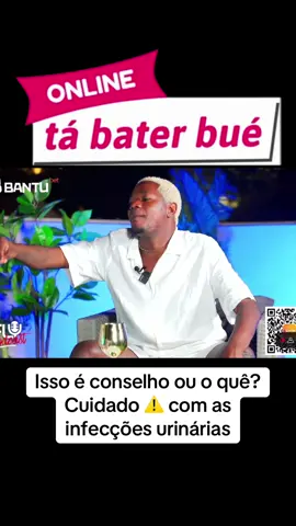 Conselho do @Tshunami Obscenas no programa fly podcast sobre a infecção urinária #angola🇦🇴portugal🇵🇹brasil🇧🇷 