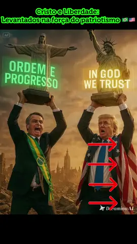 Reconstrução épica ativada! Dois heróis da pátria levantam monumentos com força sobre-humana e ativam hologramas patrióticos em meio aos escombros. Uma cena cinematográfica, cheia de ação, luzes e emoção — perfeita pra quem acredita na força da nação.  Curte, compartilha e segue o @MundoLui pra mais vídeos que misturam patriotismo, humor e superpoderes! 💥🇧🇷🇺🇸 #ReconstrucaoPatriotica #HeróisDaPátria #CristoRedentor #EstatuaDaLiberdade #OrdemEProgresso     