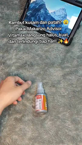 Rambut kusam dan patah? 😩 Pakai Makarizo Advisor Vitamax, langsung halus, kuat, dan terlindungi tiap hari! ✨🔥