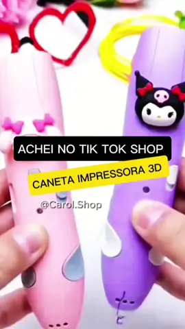 🌟 Já imaginou seu filho criando com as próprias mãos? A caneta 3D transforma cada risco em uma criação real, despertando criatividade, aprendizado e memórias que ficam para sempre. ⚡ Unidades voando! Garanta a sua no carrinho laranja antes que acabe. #brinquedo #caneta3d #diadascriancas #brinquedos #tiktokshop 