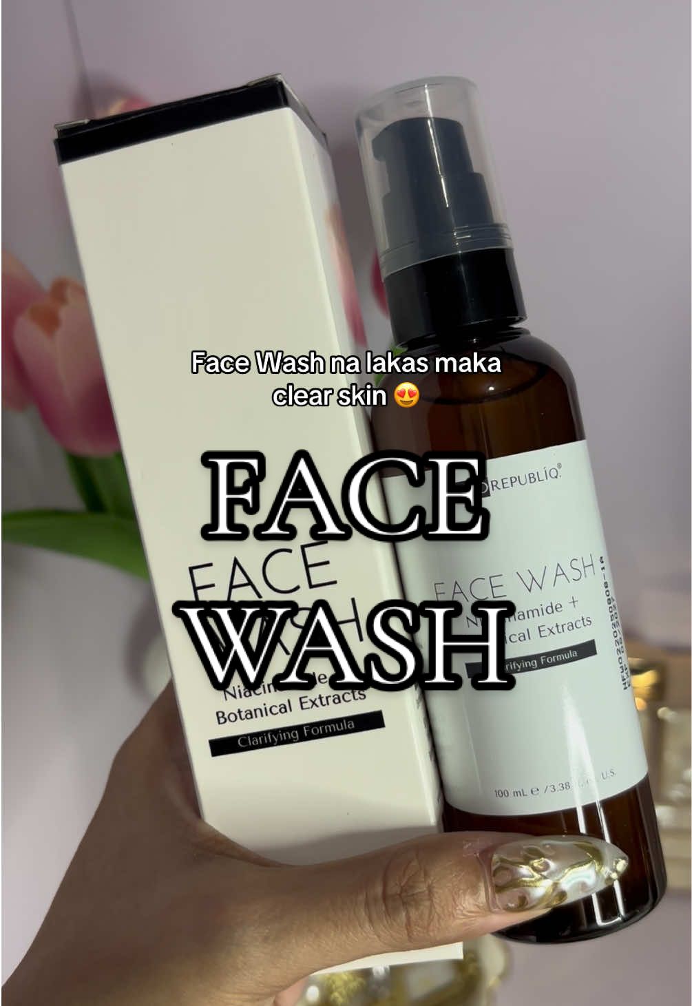 New fav face wash ko ngayon. Been using this since July 😍 #facewash #facialwash #dermorepubliqfacewash #niacinamidefacewash #dermorepubliq 