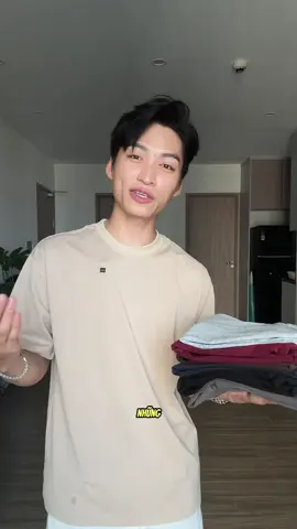 Áo này màu đẹp mà vải mặc thích nha ae #aothuntron #aothunformrong #xuhuong 