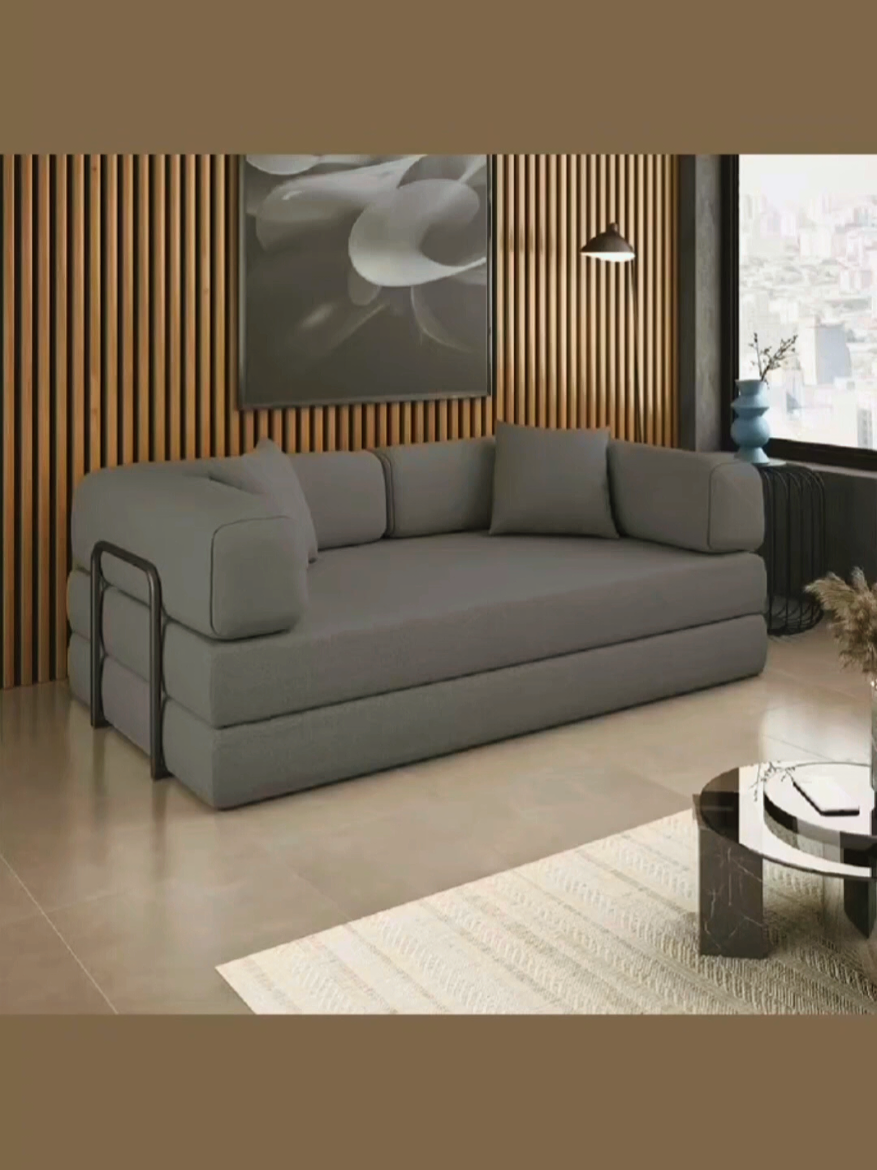 ID: ACJ-WAD-YGR Colchão Sofá Cama Casal CompactAir Embalado a Vácuo Balaqui.  Praticidade e conforto!