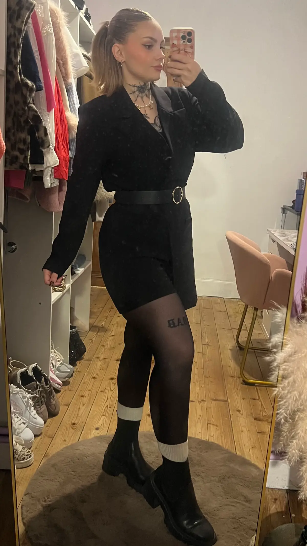 On remercie pas la qualité des photos par contre 🥲 #fyp #pourtoi #outfitoftheday #look 