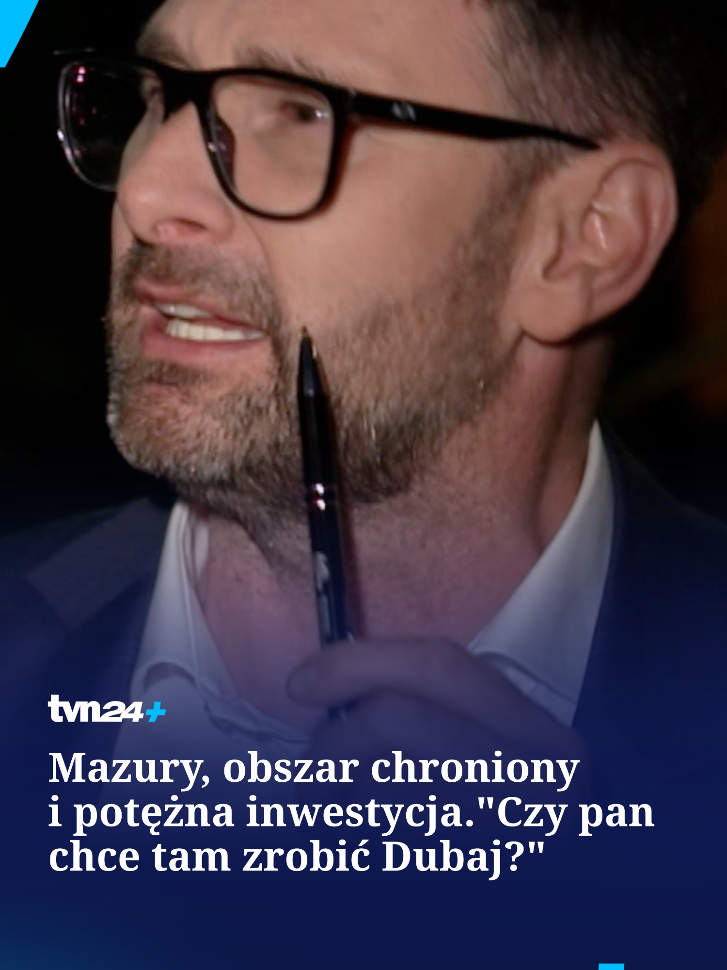 - Mieszkańcy dopiero niedawno dowiedzieli się, co ma powstać w sąsiedztwie Giżycka, bo inwestycja, chociaż olbrzymia, była ukrywana przed nimi - mówił w TVN24 dziennikarz 