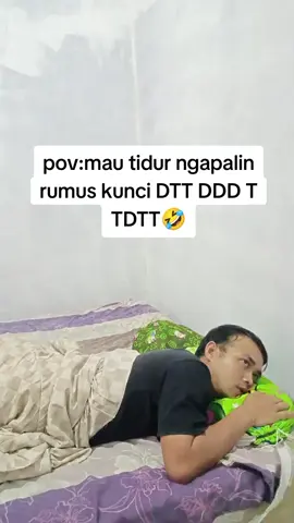 pov mau tidur ngapalin rumus kunci DRT DDDT TDTT🤣 #anakhadroh #hadroh #fitursuaratiktok #foryoupage #fyp 