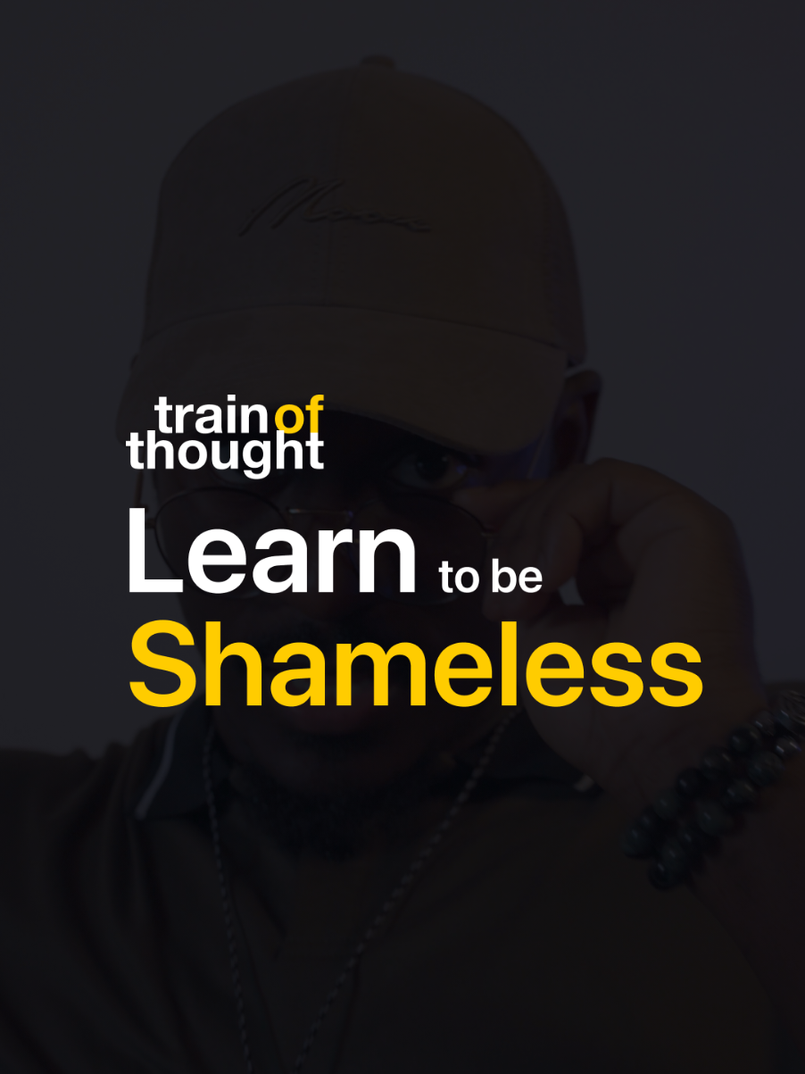 I have never met a rich or successful person who has shame. Shame is a weapon formed against the poor, the rich do not care for it. The rich have no pride in the face of opportunity. The rich do not care how they are perceived, they seize the opportunity.  Everything you dream of is on the other side of shame and cringe.  Be shameless in the pursuit of your goals.  #trainofthought #selfawareness #mindsetmatters #mindsetshift #selfawareness 