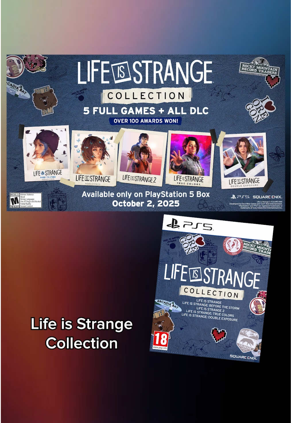 Listen…… it’s Autumn, it’s almost Halloween, it’s getting snuggly wuggly with a hot drink and lighting candles and playing Life is Strange szn. I don’t make the rules, that’s just the way it is. So get the Life is Strange Collection on PS5 today and get playing some award-winning games!!! 🍁🍂🥮🎃☕️🕯️ #lifeisstrange #lis #gaming #GamingOnTikTok #storygame 