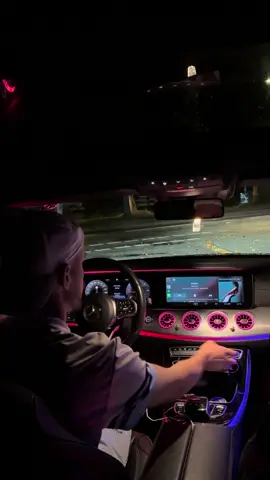 #mercedes #interior #nightroutine #nightdrive 