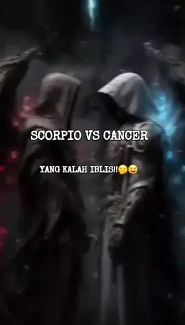 scorpio vs cancer:tp yg bonyok tetap iblis🤣🤣 #zodiak #fyp #zodiakindonesia #♏️ #♋️ 