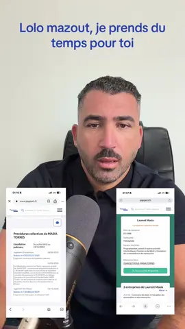Laurent mazout, la vidéo arrive, t’es faillites, tes infidélités, tes escroqueries, tu as une vie passionnante 