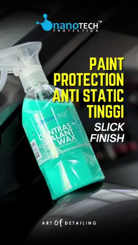 CONTRAS SEALANT WAX waterbased paint protection dengan kilau wetlook dan anti static #nanotechprotection  #contraswax #contrassealantwax #pengkilapmotor #instantcoating 