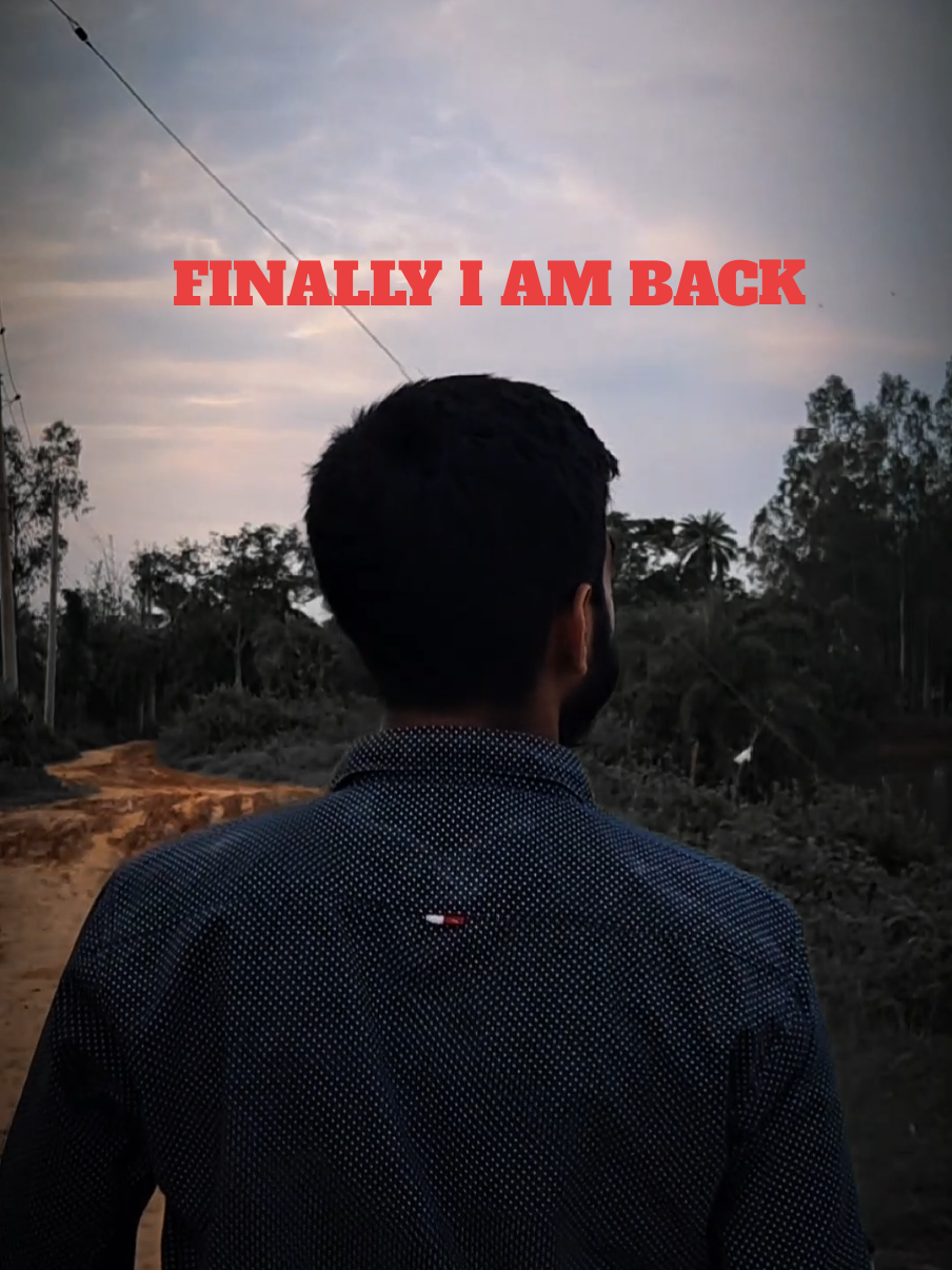 আলহামদুলিল্লাহ.... অনেক দিন পর 🥰
