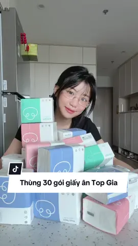 Mua cả thùng 30 gói này hời hơn các bác ạ #hoaihayho #reviewdogiadung #giayan #giayantopgia #giayancaocap 