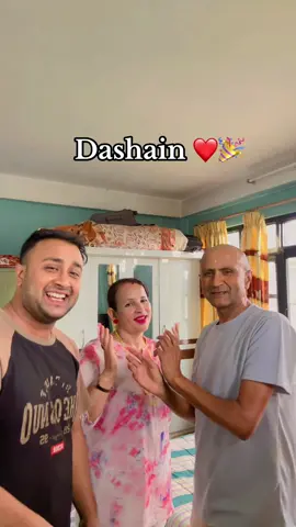 Happy Dashain ❤️🎉 #foryou #foryoupge #fyp #family 