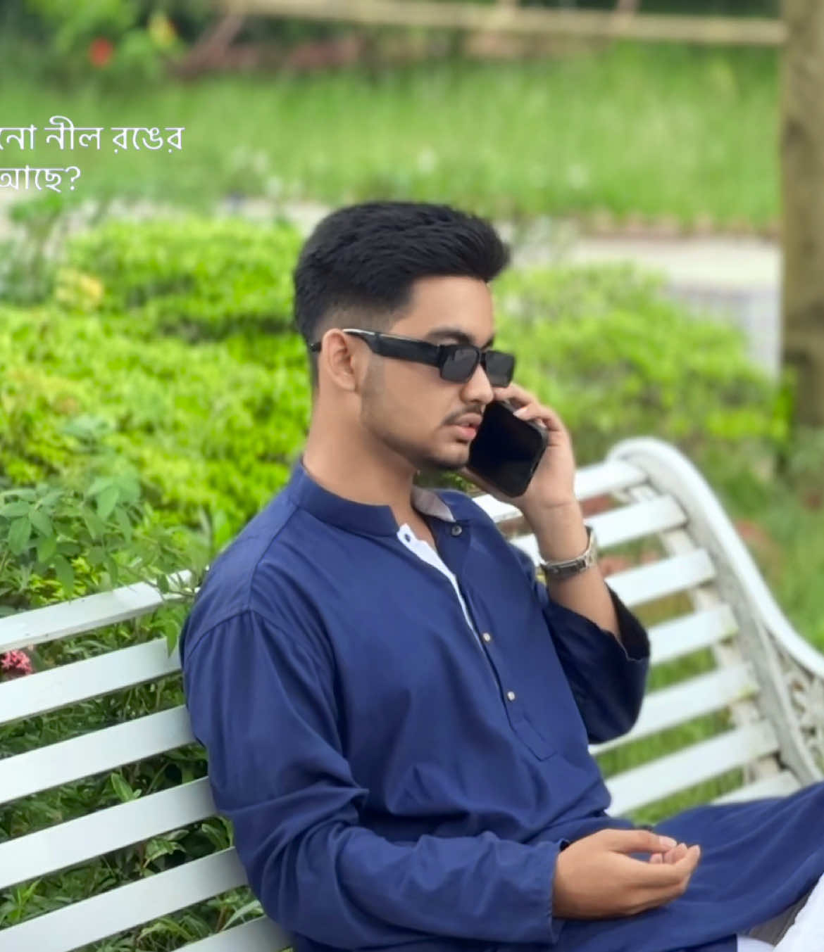 নীল শাড়ি পড়ে Duet করতে পারো!🫣💙 #kodom #foxyfardin #foryoupage #fypシ #bdtiktokofficial 