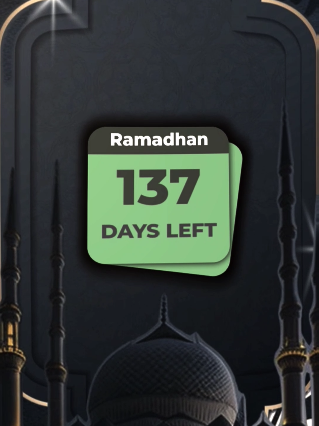 137 hari lagi otw ramadan cek marhaban ya ramadhan 😘🥳 #137harilagimenujuramadan #hitungmundurramadan2026 #bismillahfypamin #sahurr #ramadan2026🕌📿🤲 