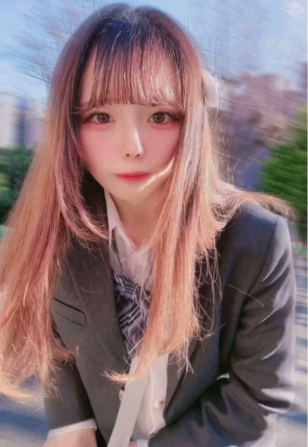 妖怪ウォッチは自転車で 街を探索するのがすき🚲🤍 #jk #制服 #妖怪ウォッチ #毎日投稿 #おすすめにのりたい 