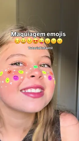 Tutorial fácil , já salva para não perder! Especial dia das crianças #maquiageminfantil #diadascriancas #maquiagemartistica #makeartistica #viraliza 