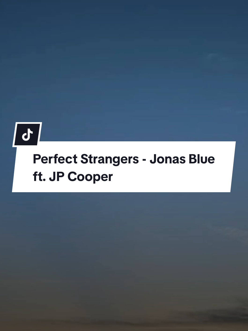 Perfect Strangers - Jonas Blue ft. JP Cooper (Mmsub)