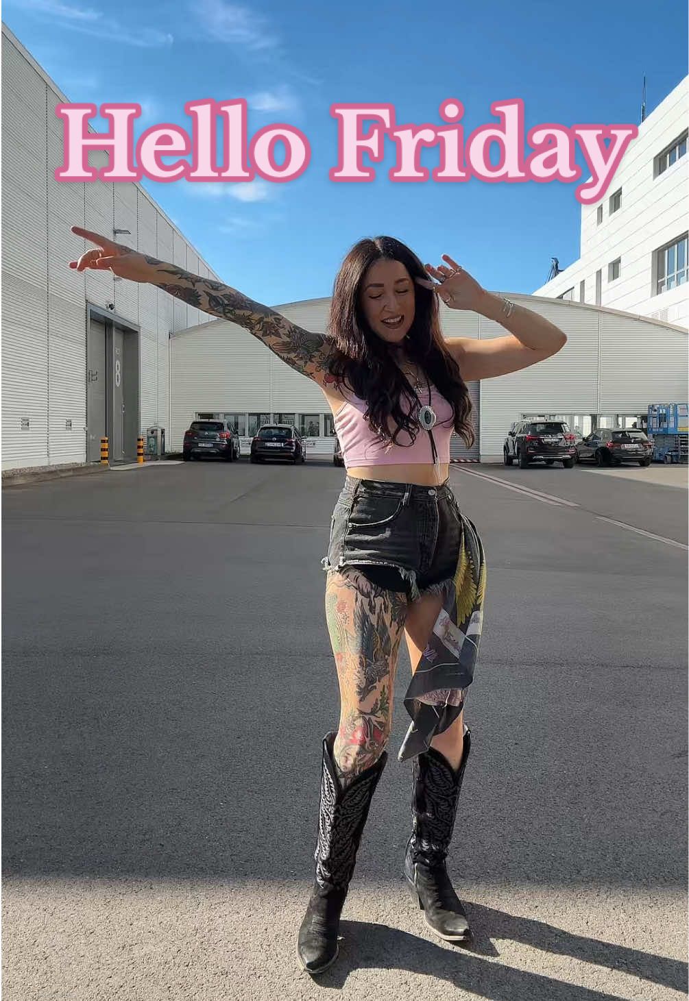 Where are you listening to Hello Friday from? Here’s a country music song I wrote for y’all #countrymusic 