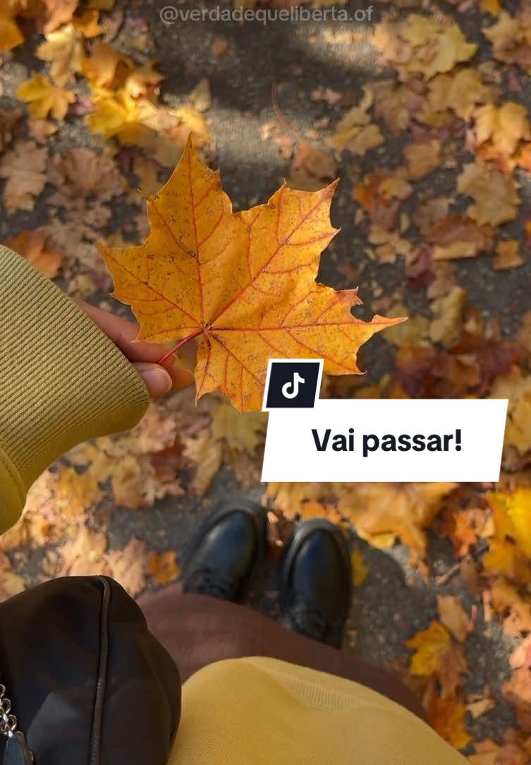 Recado de Deus pra você hoje: Vai passar! Creia! Eu estou com você ❤️