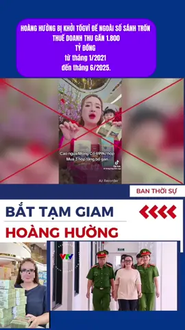NÓNG NHẤT: HOÀNG HƯỜNG BỊ BẮT TẠM GIAM #hoànghừơng#bắttạmgiamhoànghừơng