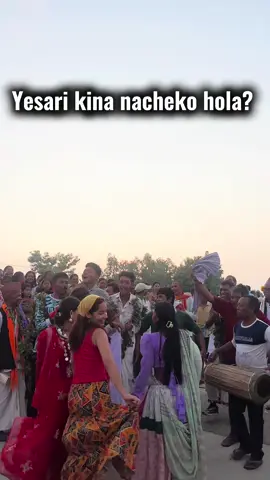 Every step tells the story of Tharu tradition!  .#tharuculture #tiktok #content #nepalitiktok #minivlog 