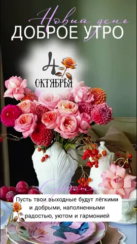 #4октября #суббота #новинки #доброеутро #новыйдень.