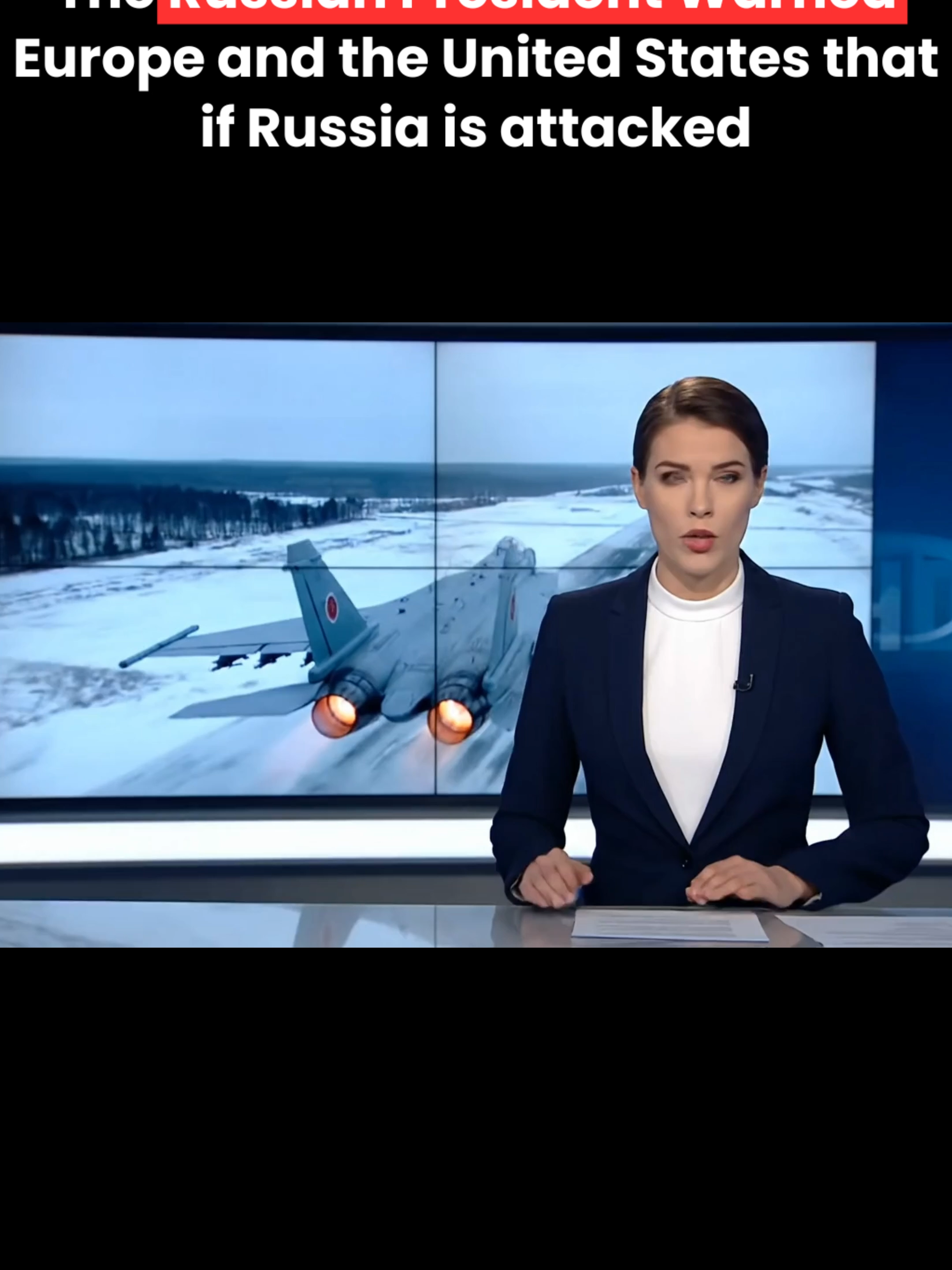 The Russian President warned Europe and the United States that if Russia is attacked, #iran #gaza #israel #donaldtrumpteam #iranvsisrael #usa #war