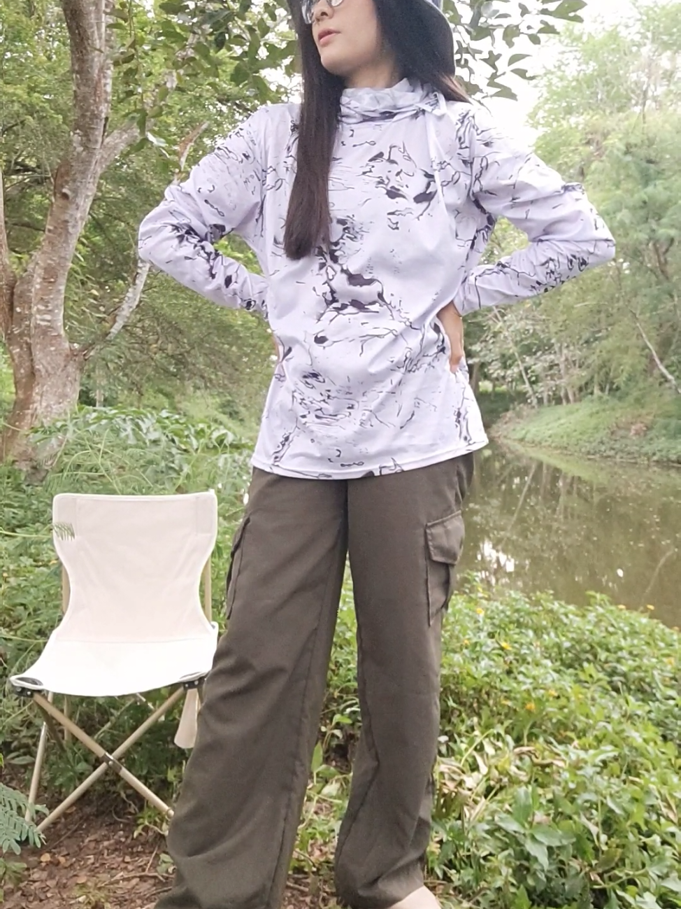 #เสื้อตกปลา 