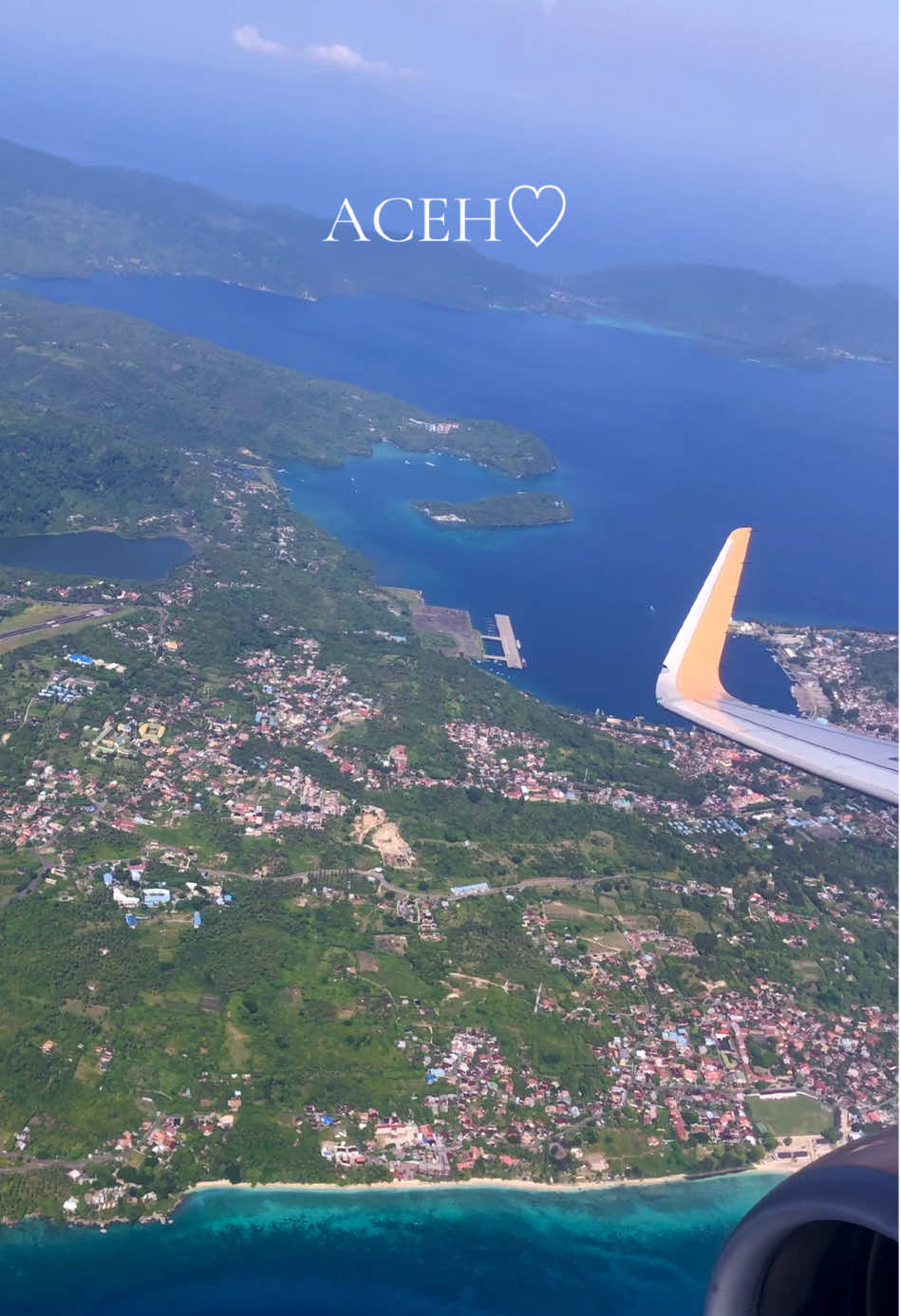 one of the best landing views #aceh #wisataaceh 
