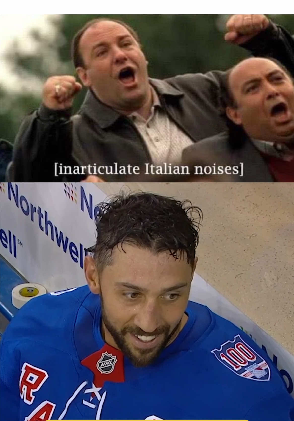 The expression on Trocheck’s face was priceless 🤣 #hockey #nyrangers #NHL #hockeytiktoks 