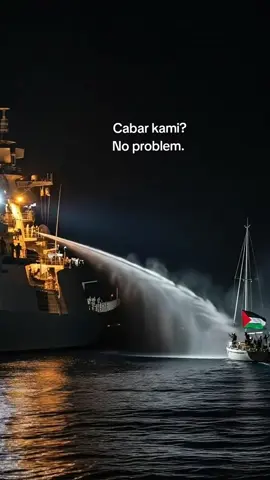Kita doakan mereka semua selamat!!  #sumudflotilla #freepalestina🇵🇸❤ #freegaza #mycare #fyp 