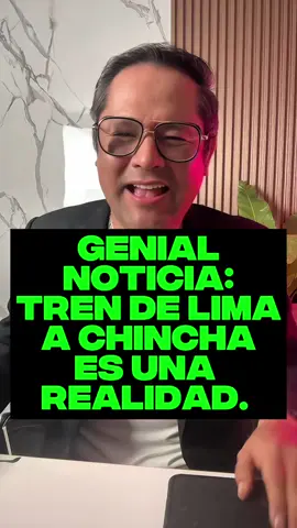 Tren de Rafael López Alaiaga Cazorla. Gobierno decide hacer un convenio con China para ejecutar megaproyecto denominado el Tren de Cercanías Lima-Chincha #trenelectrico #lima #chincha #ferroviario #china 