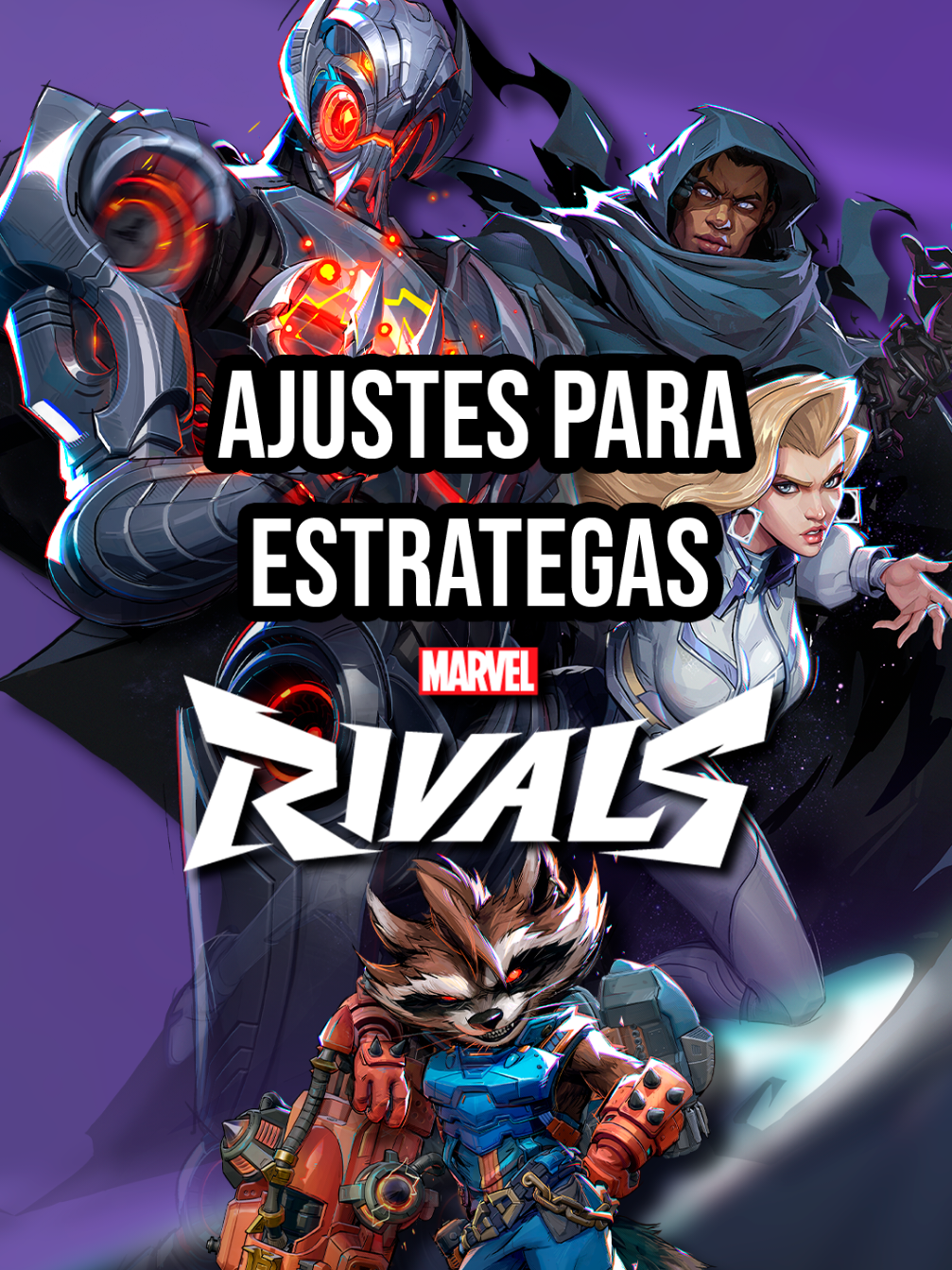 Ajustes para estrategas Temporada 4.5 😎 #MarvelRivals #Ajustes #gaming #nuevatemporada  #estrategas 