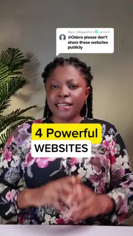4 powerful websites you should know #oderatech #tips 