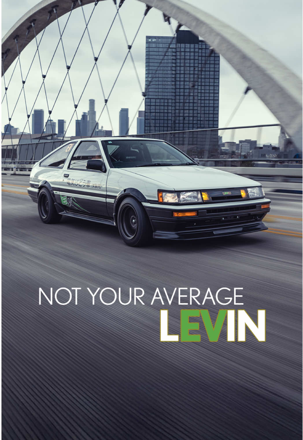 Not your average Levin. Japan-built, Lexus-powered EV tech, and still rocking a 6-speed manual. #LexusElectrified #AE86