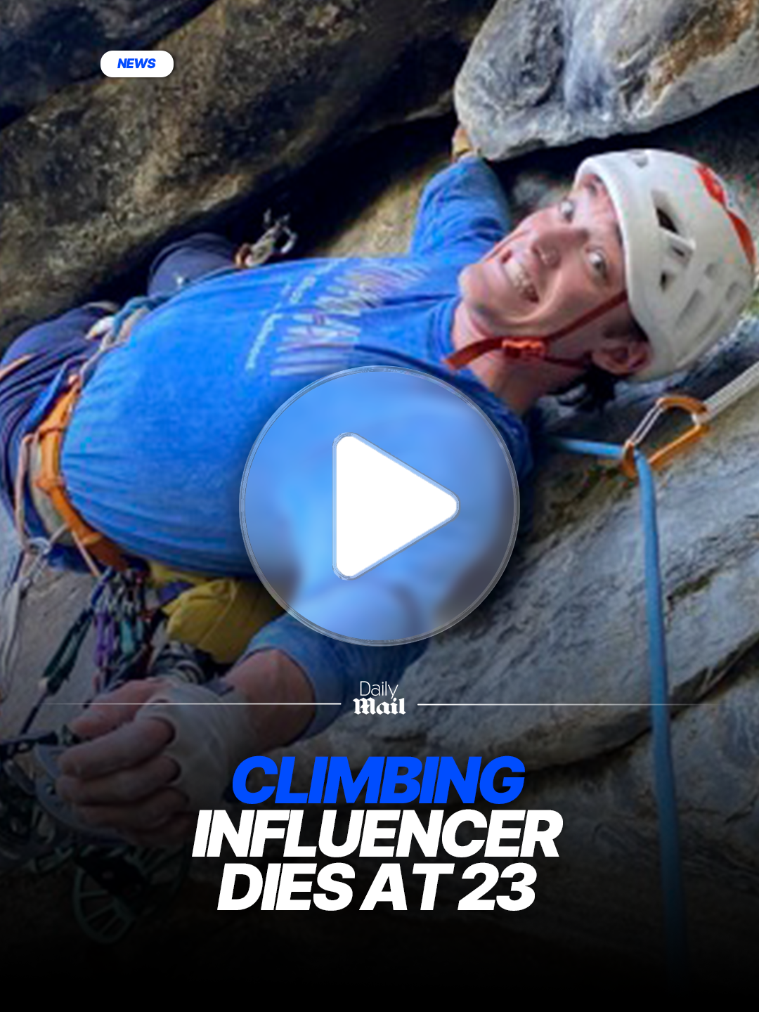 A 23-year-old climbing influencer died while live-streaming as he scaled El Capitan, a famous vertical rock formation in Yosemite National Park. Balin Miller fell during his ascent on Wednesday, his mother Jeanine Girard-Moorman confirmed to the Associated Press.  'He's been climbing since he was a young boy,' she said. 'His heart and soul was truly to just climb. He loved to climb and it was never about money and fame.'  Read the full story at Daily Mail. #news #influencer #yosemite #climbing