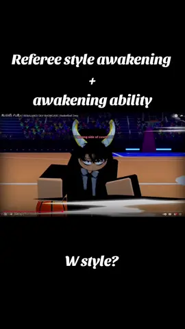 Referee style leaks from @Chrollo. What do you think about it? #basketballzero #roblox #ref #refereestyle #xyzabc 