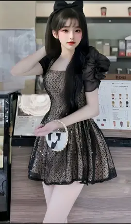 VÁY REN LƯỚI KIM SA 2 LỚP TAY BỒNG SANG CHẢNH, CÓ MÚT VÀ QUẦN BẢO HỘ#vivishop #xuhuongtiktok #xuhuong #thoitrangnu #thoitrang 