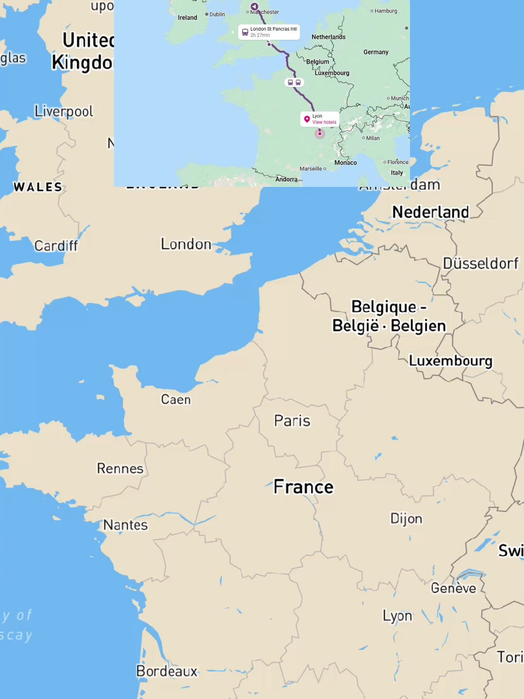 Did you know that for just £137, you can take a scenic train journey from Leeds to Lyon in only about 8 hours? #leed #lyon #train #eurostar #traveleurope #london