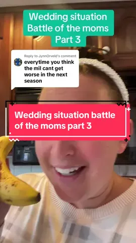 Replying to @JynnOrveld Lisa (MOB) has arrived. Brace yourself- the gray wig is a sign. #weddingsituation #weddingdrama #weddingstory #weddinghumor #weddingskit  