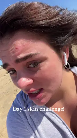 No sugar, alcohol, and no makeup for 30 days! Day 1##skinchallange##skinhealth##glowingskin