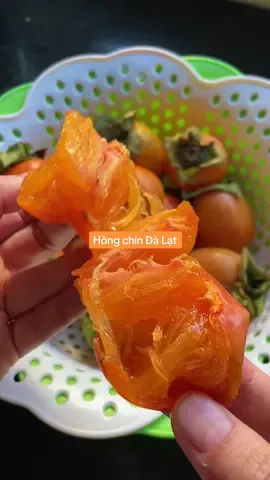 Hồng chín Đà Lạt 😋 #hongdalat #dalat #hongchin 